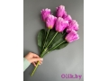 Букет тюльпанов 7 голов, 50 см, сиреневый