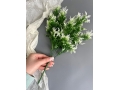 Букет зелени 5 веток, 36 см, белый