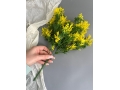 Букет зелени 5 веток, 36 см, желтый