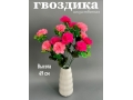 Букет гвоздики 12 веток, 49 см, розовый-фуксия Букет гвоздики 12 веток, 49 см, розовый-фуксия