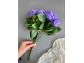 Букет бутон роз 6 голов, 40 см, фиолетовый