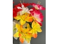 Букет нарцисс 6 голов, 34 см, микс 1, 4шт
