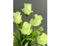 Букет из роз 6 голов, 40 см, лимонный