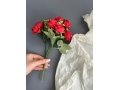 Букет роз 10 голов, 27 см, красный