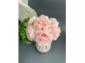 Камелии в букете 7 голов, 23 см, нежно-розовый