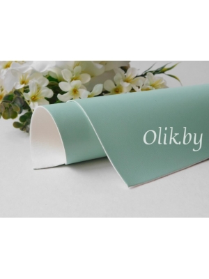 Кожзам А4, светло-аквамариновый