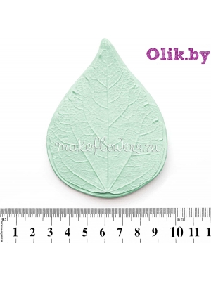 Молд профессиональный Лист Гибискус большой