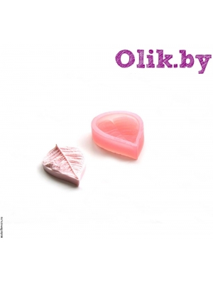 Молд и вайнер Лист Пуансеттии малый