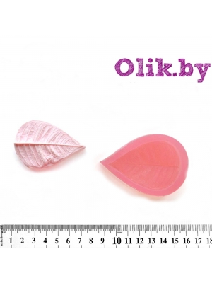 Молд и вайнер Лист Пуансеттии малый