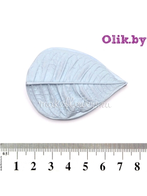 Молд Лист Пуансеттии малый