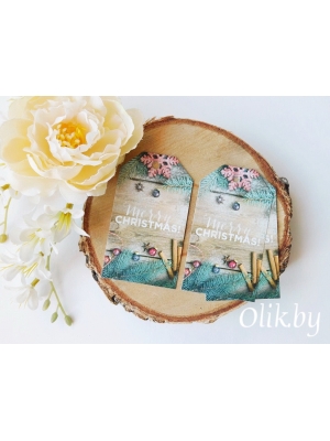 Бирки №37, 40х70мм, комплект 10 шт