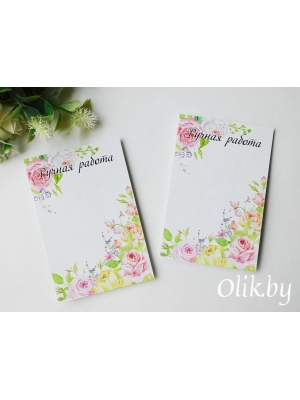 Подложка для заколок №18, 10х15 см, 10 шт