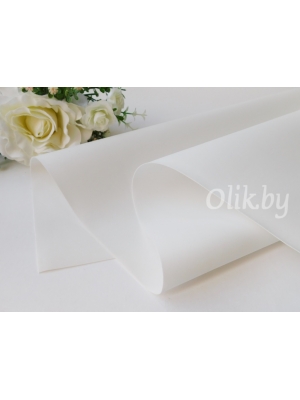 Фоамиран Иранский, 1 мм, белый (101)