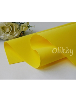 Фоамиран Иранский, 1 мм, желтый (112)