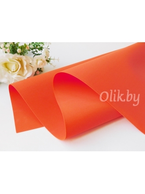 Фоамиран Иранский, 1 мм,  томатный (039)