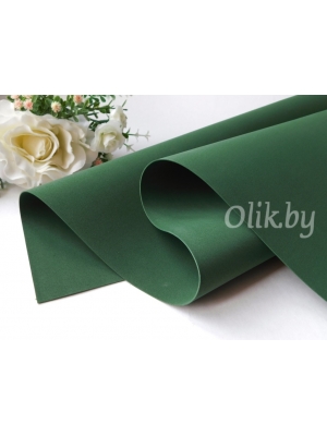 Фоамиран Иранский, 1 мм, темно-темно-зеленый (038)