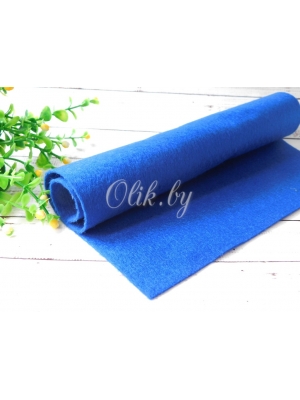 Корейский фетр мягкий 1мм, RN 19, ультрамариновый (синий)