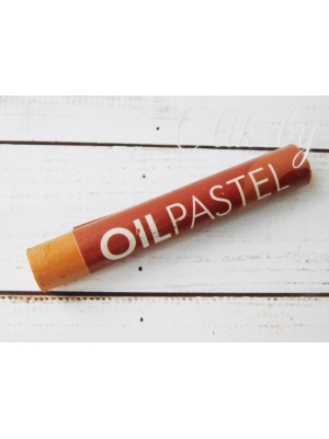 Пастель масляная мягкая Mungyo Oil круглая  цвет № 528 жженая умбра