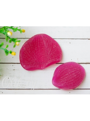 Молд лепестки орхидеи Ванда,малый,набор (6*5см и 5*4см), арт.45