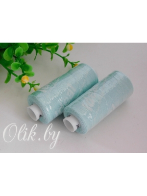 Нитки бытовые IDEAL 40/2 366м, 100% п/э, 302 голубой