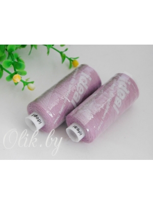 Нитки бытовые IDEAL 40/2 366м, 100% п/э, 356 сиреневый