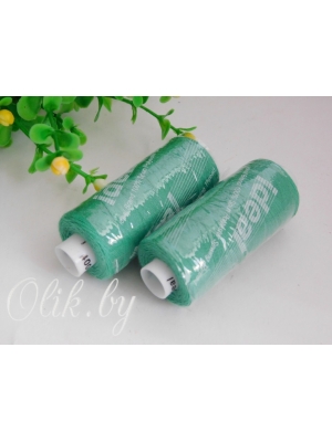 Нитки бытовые IDEAL 40/2 366м, 100% п/э, 422 светло-зеленый