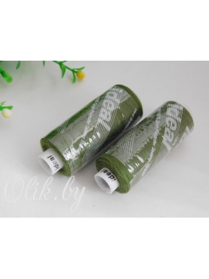 Нитки бытовые IDEAL 40/2 366м, 100% п/э, 450 зеленый