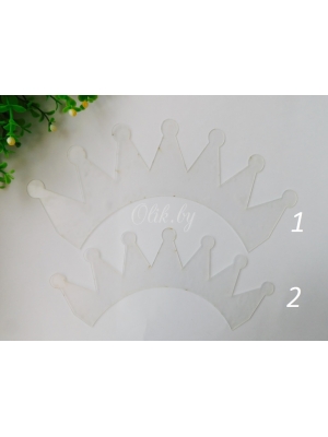 Набор шаблонов "Корона 1", ПЭТ 0,7 мм, (1 деталь) 242 мм