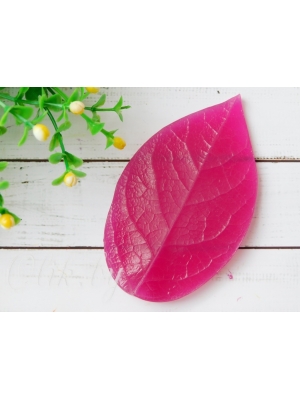 Молд лист розы большой реалистичный (10*6см), арт.147