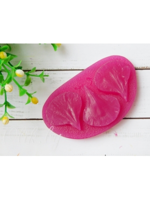 Молд "лепестки гвоздики 3 в 1" (3,5*3см и 3*3см), арт. 181