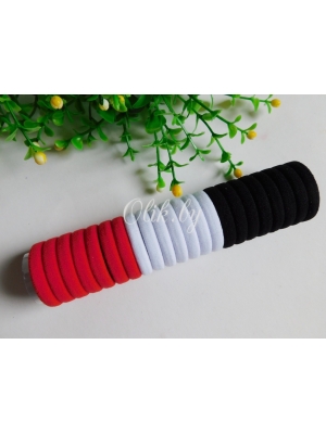 Резинки для волос 3 см,  SF-617, ассорти 22 шт