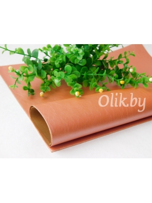 Кожзам 20*30 см, розовый персик