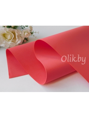 Фоамиран Иранский, 1 мм, красный (135)