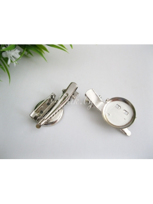 Основа для броши 2.5см + заколка 4см + иголка под никель