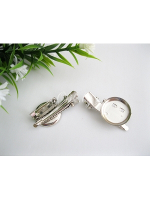 Основа для броши 2см + заколка 4см + иголка под никель