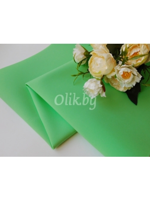Фоамиран зефирный "1 сорт" 1 мм, 60*70 см, светло-зеленый