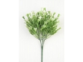 Букет зелени с цветами лилии (АНДЮЗ), 31 см, белый