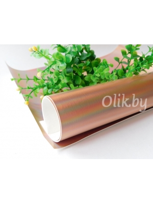 Кожзам 22*30 см, дымчато-персиковый (3903)