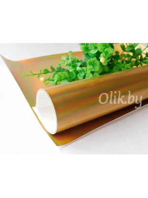 Кожзам 22*30 см, золото (3903)