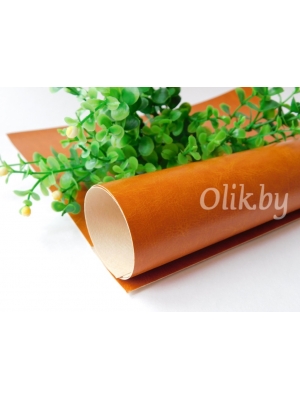 Кожзам 22*30 см, коричневый