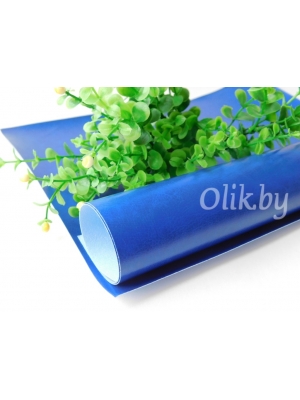 Кожзам 22*30 см, синий