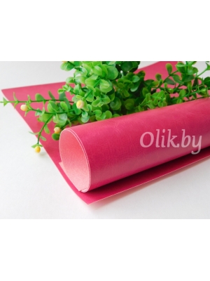 Кожзам 22*30 см, фукси