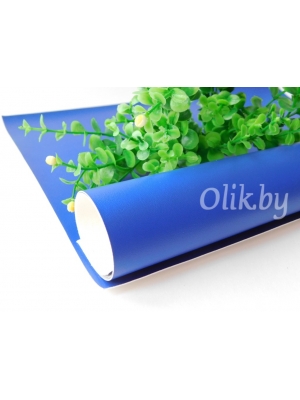 Кожзам 22*30 см, синий