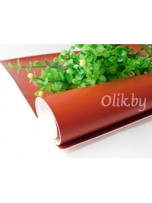 Кожзам 22*30 см, темно-красный