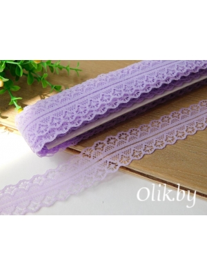 Кружево 3 см, сиреневый,1 м