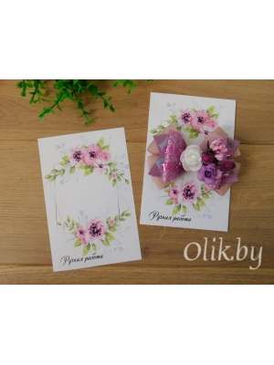 Подложка для заколок №4, 10х15 см, 6шт